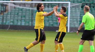 James Arg Argent celebrates