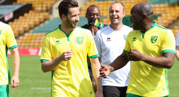 Adrian Forbes Adam Drury Canary Legend Eleven