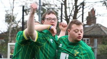 norwich city down's syndrome football team