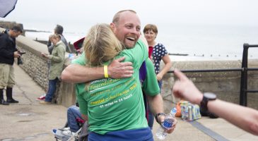 Scenes at the end of the Coastal Challenge 2015