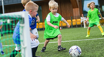 Player dribbling
