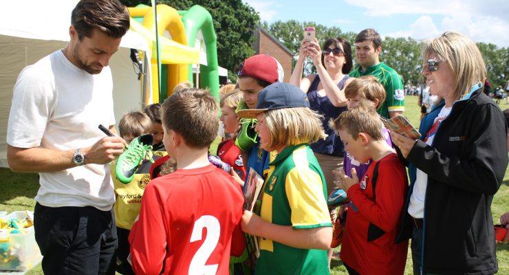 Russell Martin stops by the Summer Cup 2016