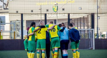 Street Life Soccer team Carrow Road