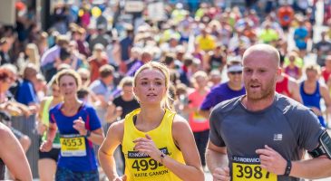 A CSF runner at Run Norwich 2018