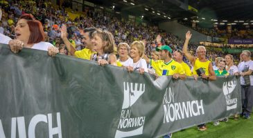 Run Norwich volunteers Carrow Road