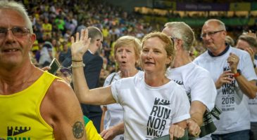 Run Norwich volunteers Carrow Road