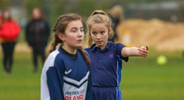 U13s player gives direction