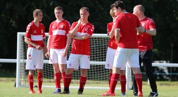 Middlesbrough team talk