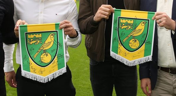 Signed pennants 