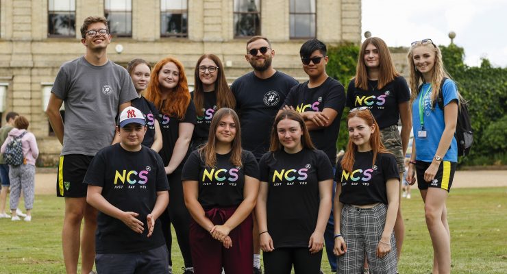 NCS team leader with care home resident