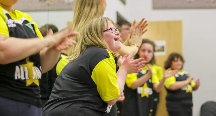 Disability dance troupe