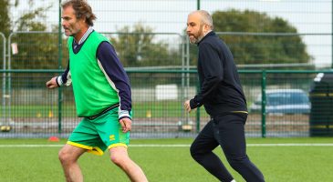 Rob Butler walking football bbc Norfolk