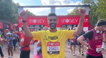 Simon Lappin London Marathon 2021