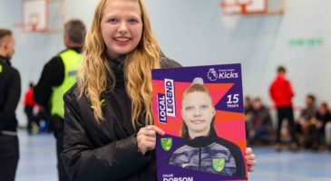 Chloe Dobson is Premier League Kicks ‘Local Legend’