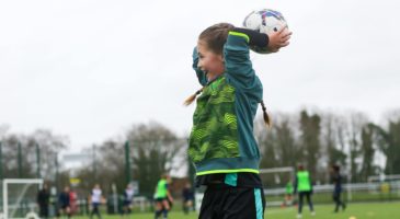 Thrown in football festival