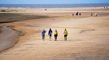 Holkham Beach Walkers