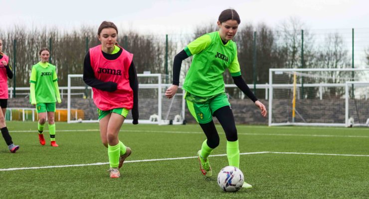 Girls on the Foundation's programme