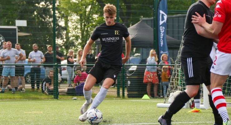 Corporate football at the nest