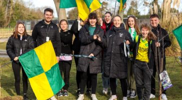Green Football Weekend – New orchard unveiled at The Nest