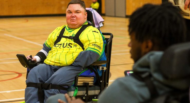 Powerchair participant