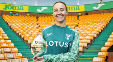Millie Daviss nominated as Norwich City’s PFA Community Champion