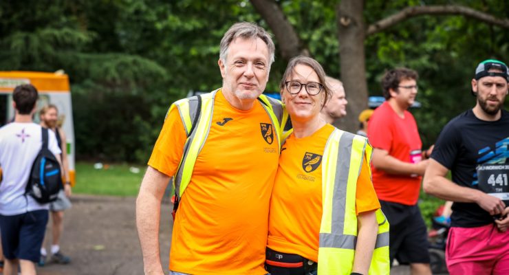 Two volunteers