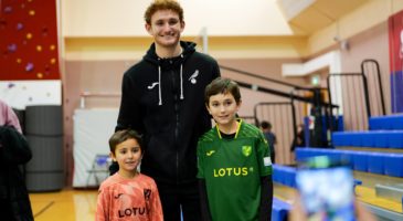 Josh Sargent visits RAF Mildenhall