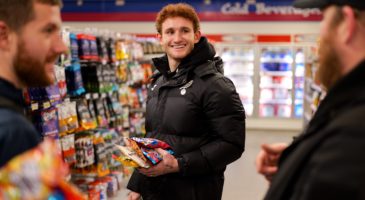 Sargent with American Candy