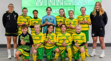 Girls Canary Cup winners