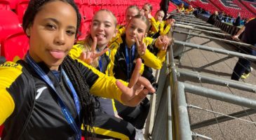 Thorpe St Andrew in seats at Wembley