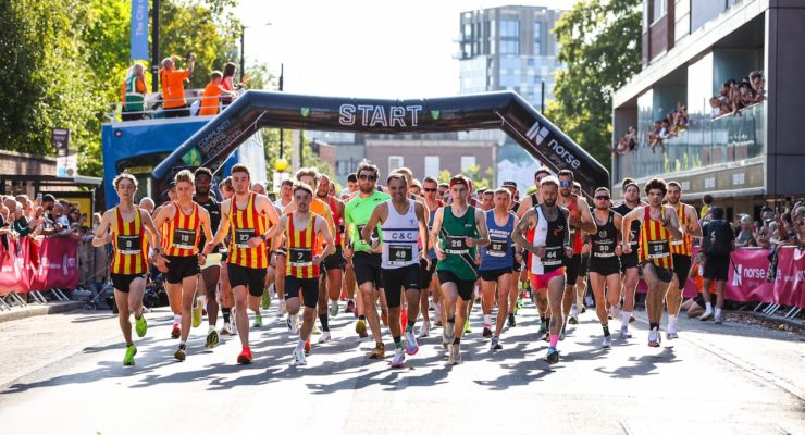 Run Norwich start line