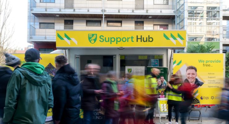 the support hub at carrow road