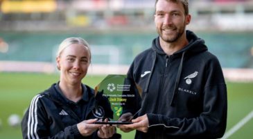 Jack Stacey wins PFA Community Champion Award