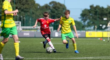 Norwich and Manchester United participants