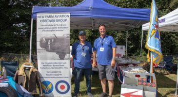 military charity marquee