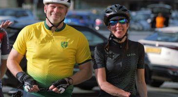 Cycle Swarm returns to raise over £5,500