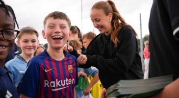 Norwich City Women Surprise Young Players at Sloughbottom Kicks Session