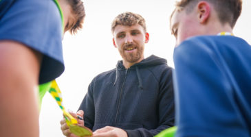 Daniel Grimshaw at the Train Like a Pro camp 