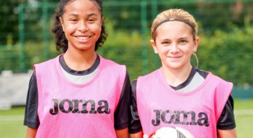 Soccer school participants