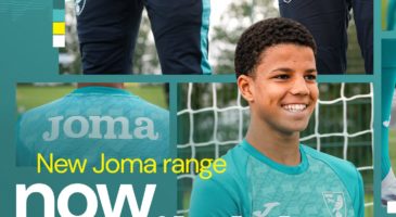 New Foundation x Joma training wear in The Store now