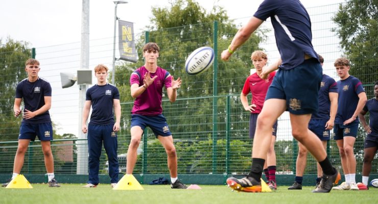 boys playing rugby