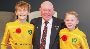 Veterans community supported by Norwich City Academy