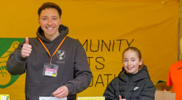 Foundation staff and volunteers