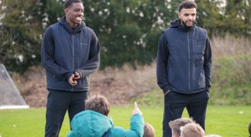 Four Norwich City stars visit February Soccer Schools