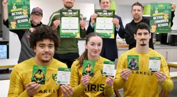 Over 10,000 pupils sign up for Norwich City ‘Active Canaries’ online health and wellbeing assembly