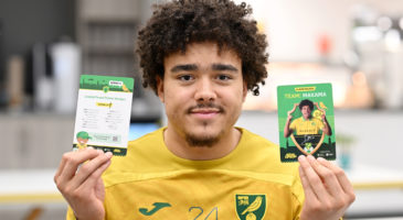 Norwich City forward Jovon Makama