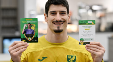 Vladan Kovačević primary Norwich City goalkeeper