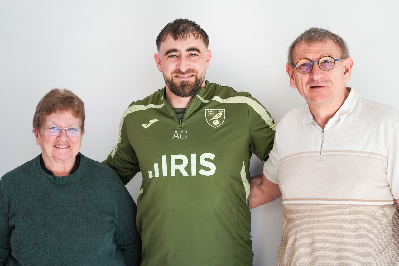 Andy Cook Littlejohn Andy Cook visits Extra Time | Norwich City Community Sports Foundation