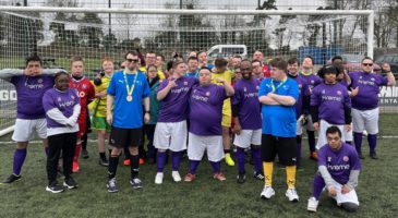 Down Syndrome Football Tournament takes place at The Nest