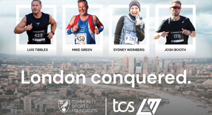 london marathon graphic